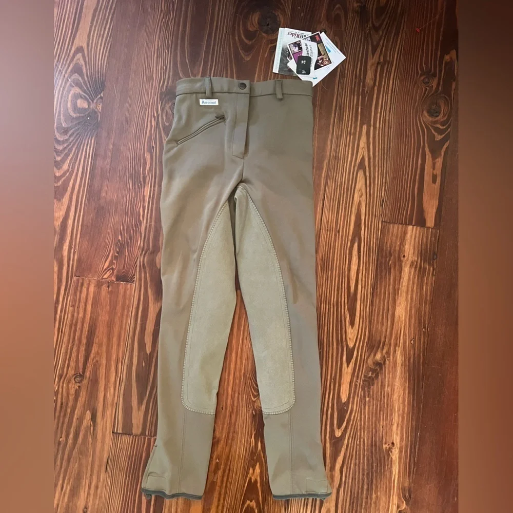 TUFF RIDER Aerocool Women’s Roding Pants with Suede at seat and legs - Picture 2 of 8